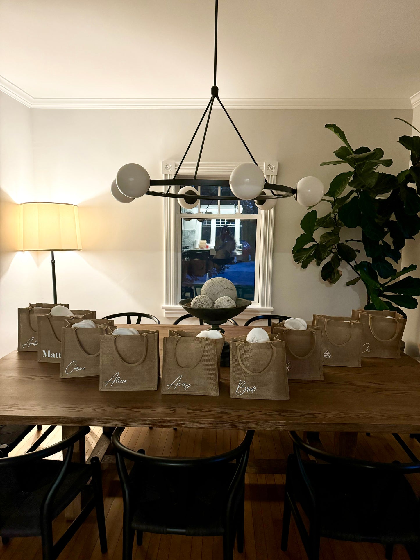 Woven Burlap Beach Bags