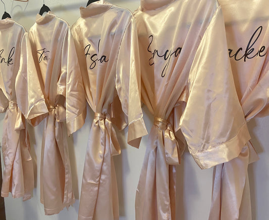 Satin Robes